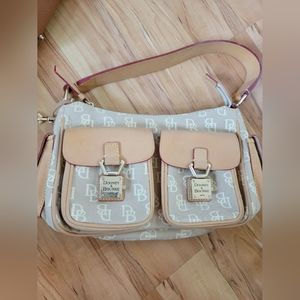 Vintage double buckle handbag